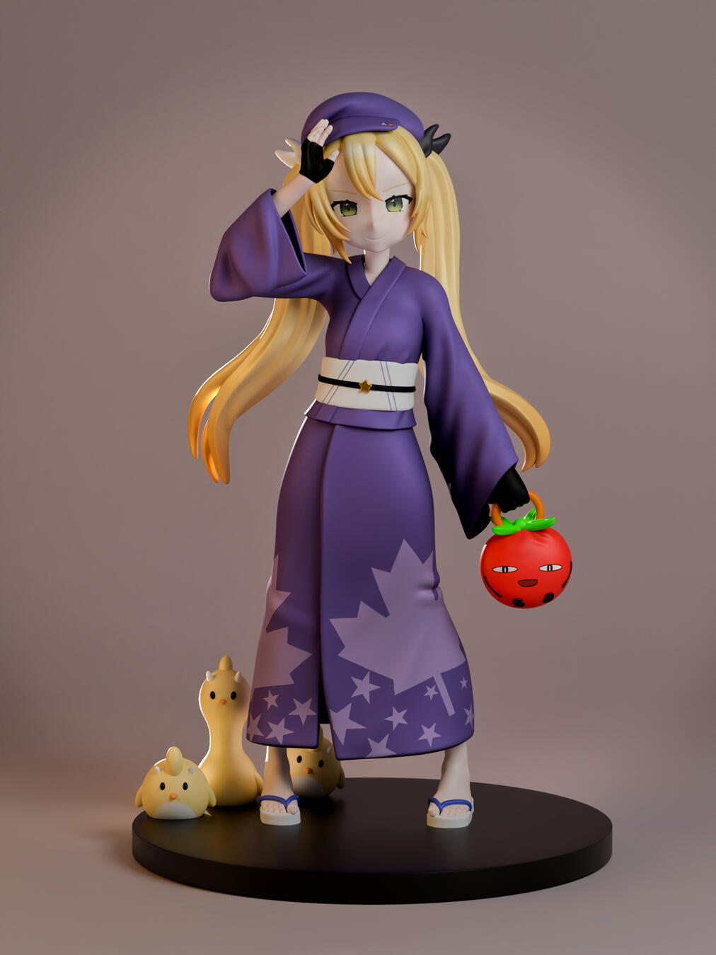 Doki Fullbody Render