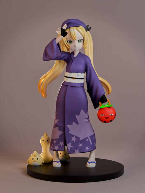 Doki Fullbody Render